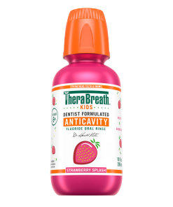 For Kids! Anticavity Oral Rinse - Strawberry Splash